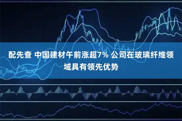 配先查 中国建材午前涨超7% 公司在玻璃纤维领域具有领先优势